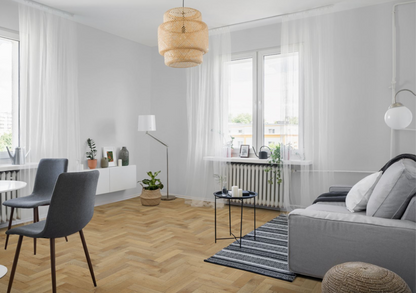 Liberty Lignum Strata Orchid White Oak 15x90mm 15mm Engineered Wood Flooring Herringbone