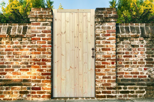 External Pine Gate Ledged & Braced
