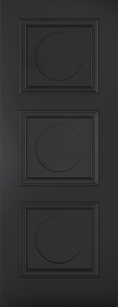 Internal LPD Black Primed Antwerp Fire Door