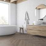 Lignum Fusion Premium 12mm Riverbed Oak Herringbone Laminate Flooring