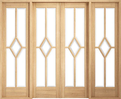 Internal Black Greenwich W8 Room Divider Doorset