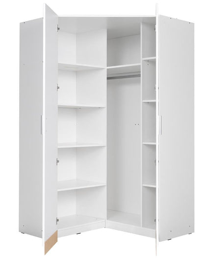 Liberty Snow 06 Corner Wardrobe 117cm