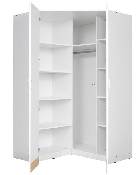 Liberty Snow 06 Corner Wardrobe 117cm