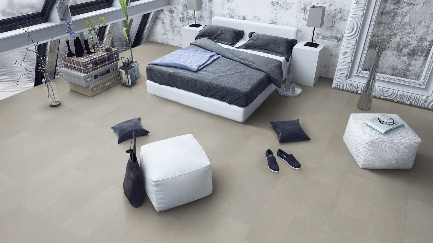 Liberty Lignum Core Tile Beige Slate SPC Rigid Vinyl Flooring