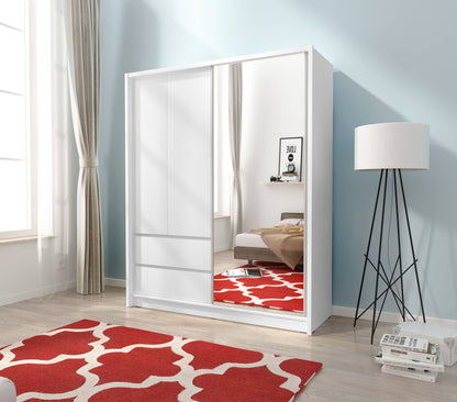 Liberty Sara Sliding Door Wardrobe 154cm