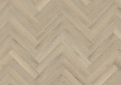 Liberty Lignum Core Seashell Oak Herringbone SPC Rigid Vinyl Flooring