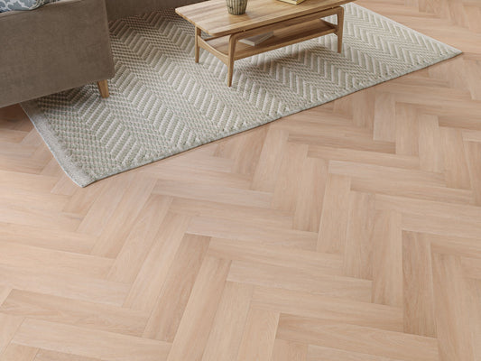 Liberty Lux Sherburn Oak 5mm SPC Luxury Vinyl Flooring Herringbone