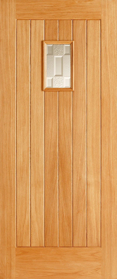 External Oak Suffolk Double Glazed Door