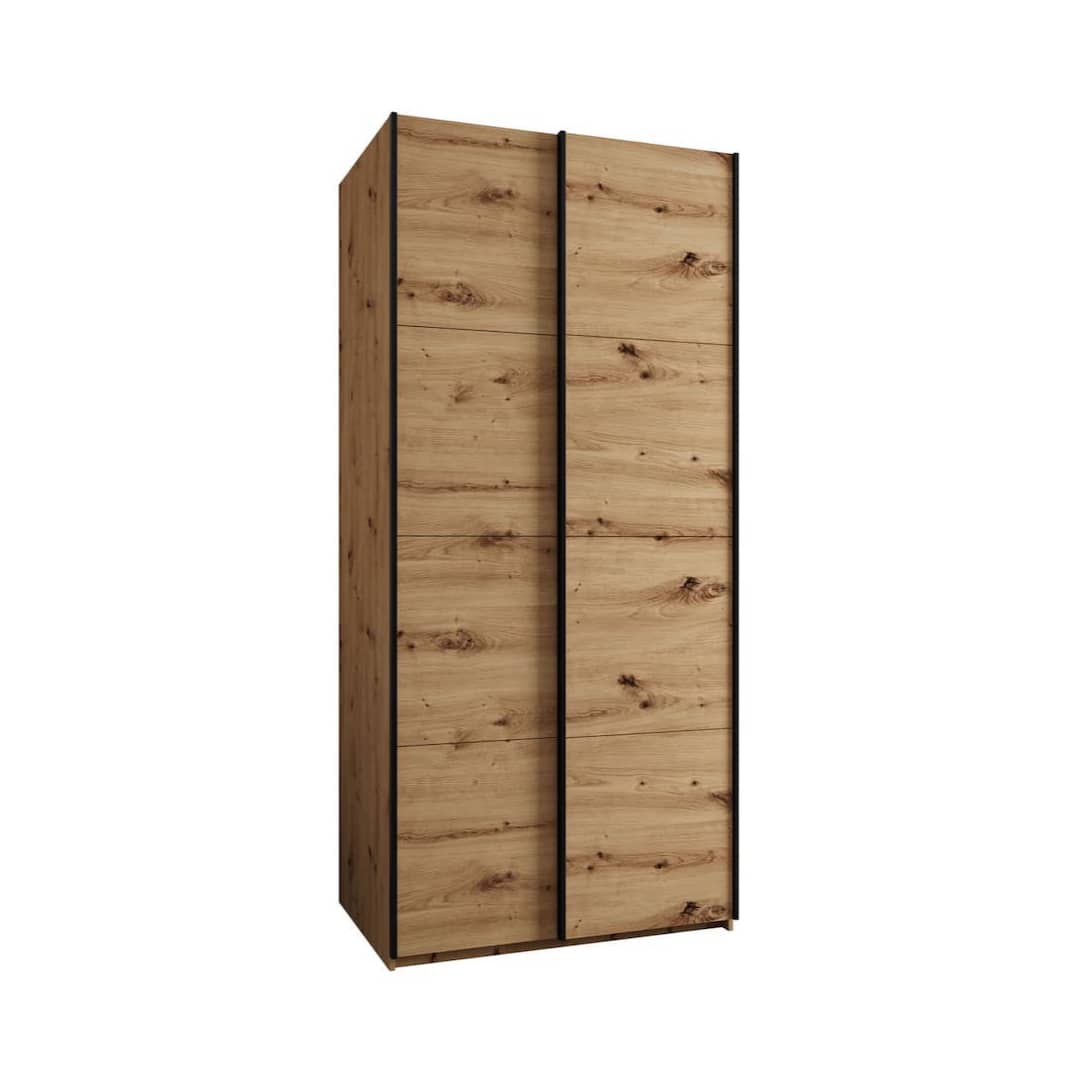 Liberty Trosa I Sliding Door Wardrobe 100cm
