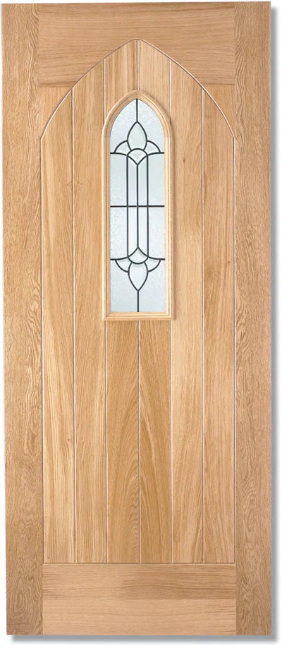 LPD External Oak Westminster Glazed Door