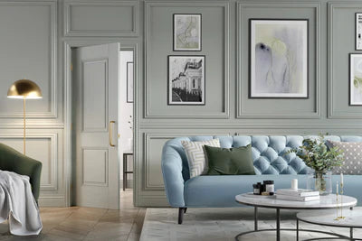 Internal White Primed Arnhem Door 2 Panel