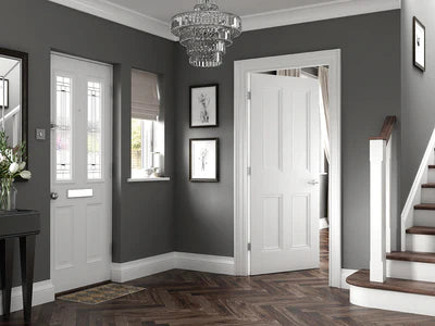 LPD White Primed Flush Fire Door