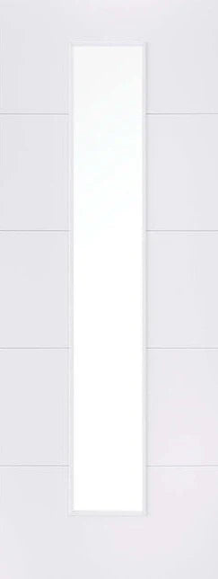 Internal White Primed Santandor Glazed Door