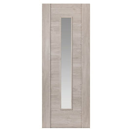 Liberty Internal Grey Laminate Alabama Fumo Clear Glazed Door Pre-Finished