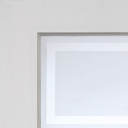 Liberty Internal White Primed Andorra Clear Glazed Door