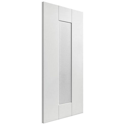 Liberty Internal White Primed Axis Ripple Door