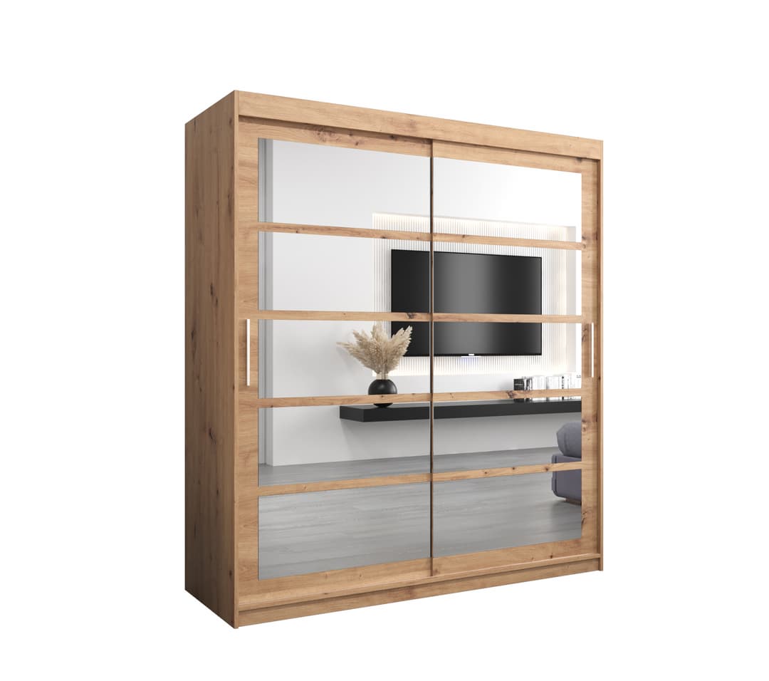 Liberty Roma II Sliding Door Wardrobe 180cm