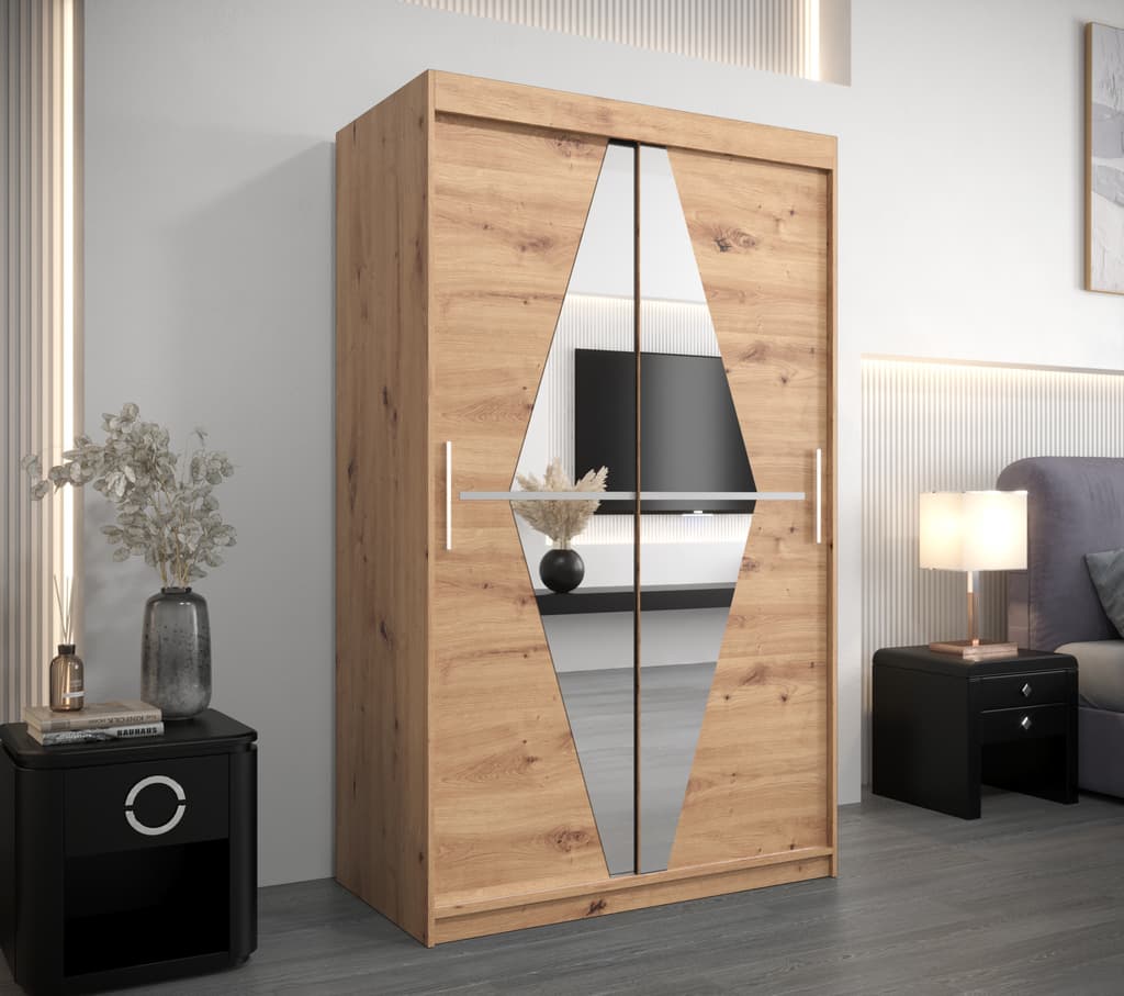 Liberty Boliwia Sliding Door Wardrobe 120cm