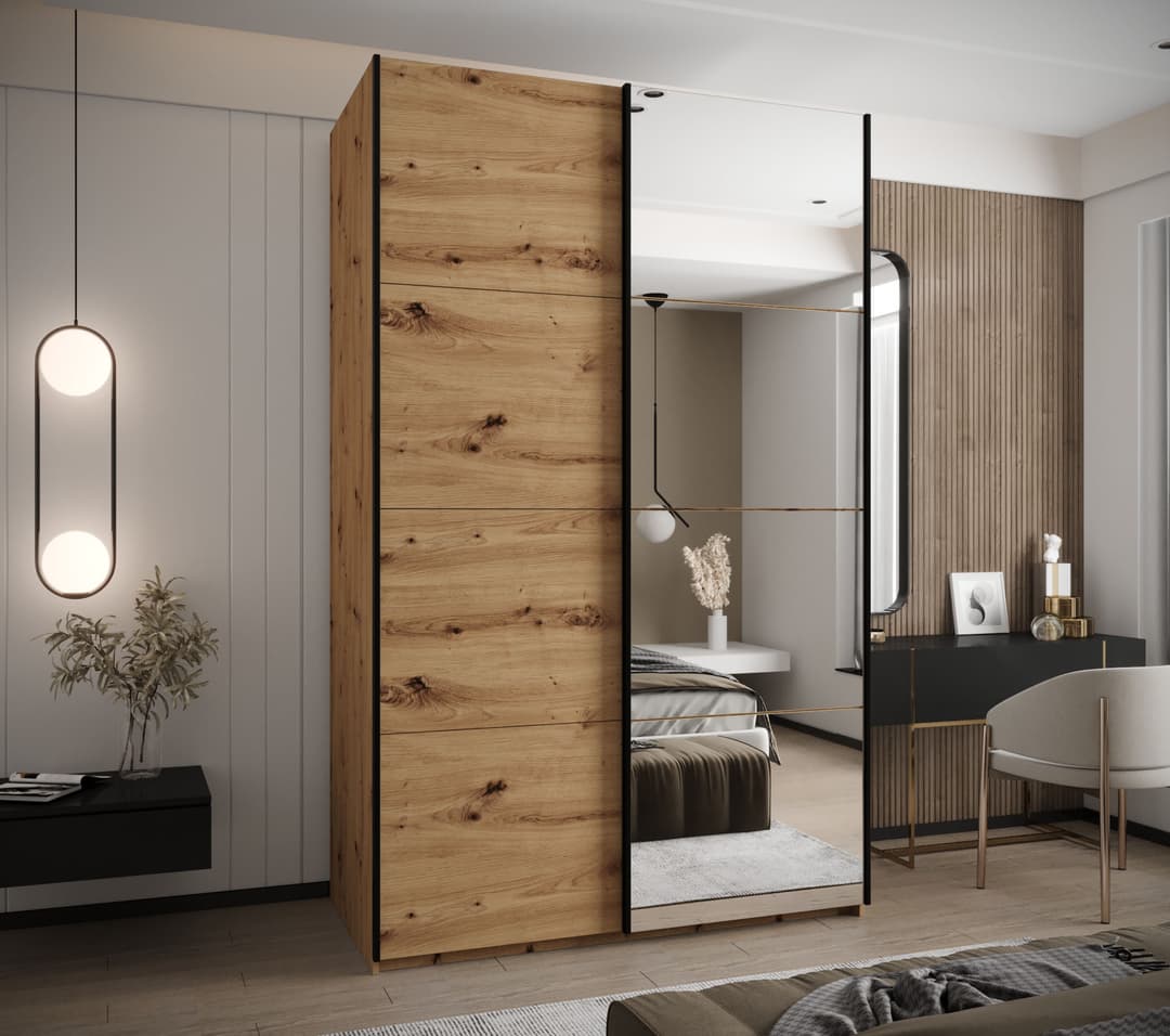 Liberty Trosa III Sliding Door Wardrobe 160cm