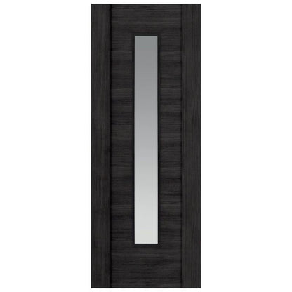 Liberty Internal Grey Laminate Alabama Cinza Clear Glazed Door Pre-Finished