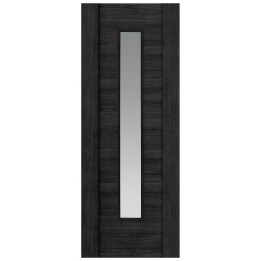 Liberty Internal Grey Laminate Alabama Cinza Clear Glazed Door Pre-Finished