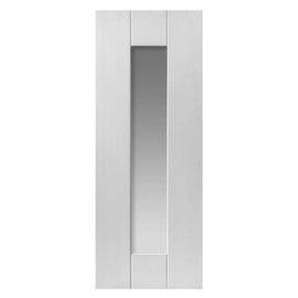 Liberty Internal White Primed Axis Clear Glazed Door