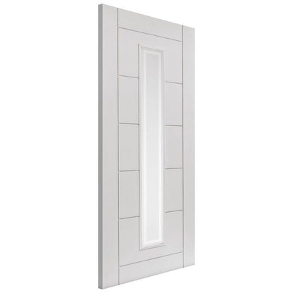Liberty Internal White Primed Barbican Clear Glazed Door