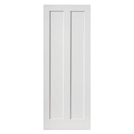 Liberty Internal White Primed Barbados 2 Panel Shaker Fire Door