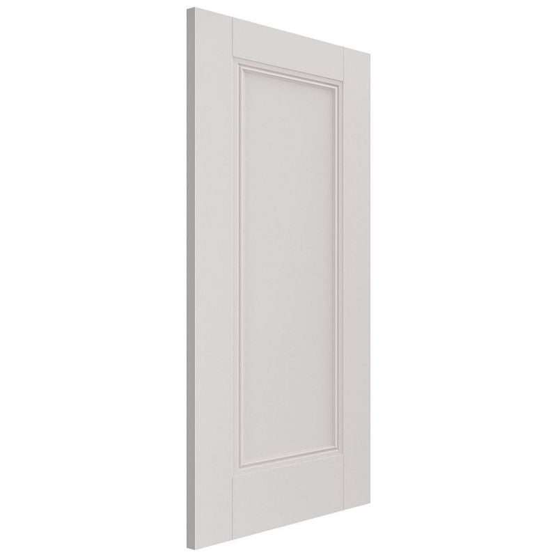 Liberty Internal White Primed Belton 1 Panel Fire Door Recessed Panels