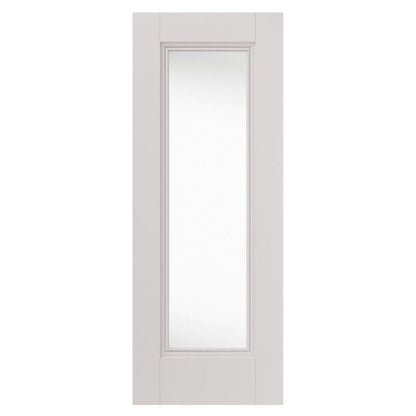 Liberty Internal White Primed Belton Clear Glazed Door Decorative Flush Mouldings