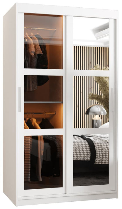 Liberty Parma II Sliding Door Wardrobe 100cm