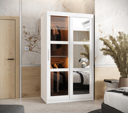 Liberty Parma II Sliding Door Wardrobe 100cm