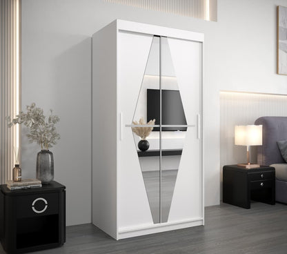 Liberty Boliwia Sliding Door Wardrobe 100cm