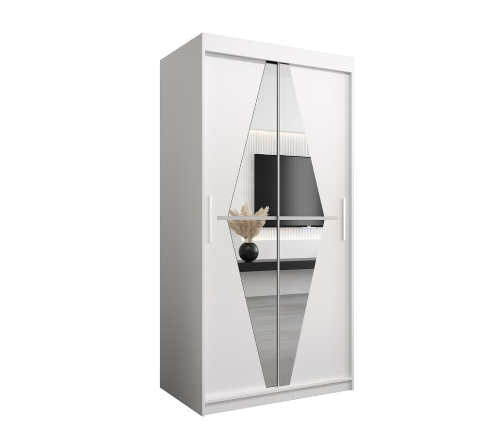 Liberty Boliwia Sliding Door Wardrobe 100cm