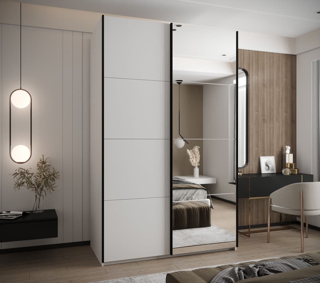 Liberty Trosa III Sliding Door Wardrobe 160cm