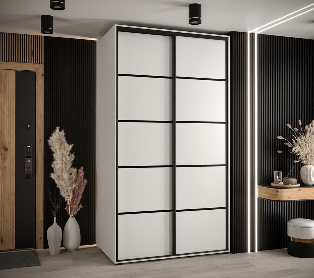 Liberty Cannes IV Sliding Door Wardrobe 140cm