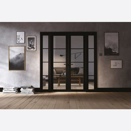 Internal Black Soho W6 Room Divider Set