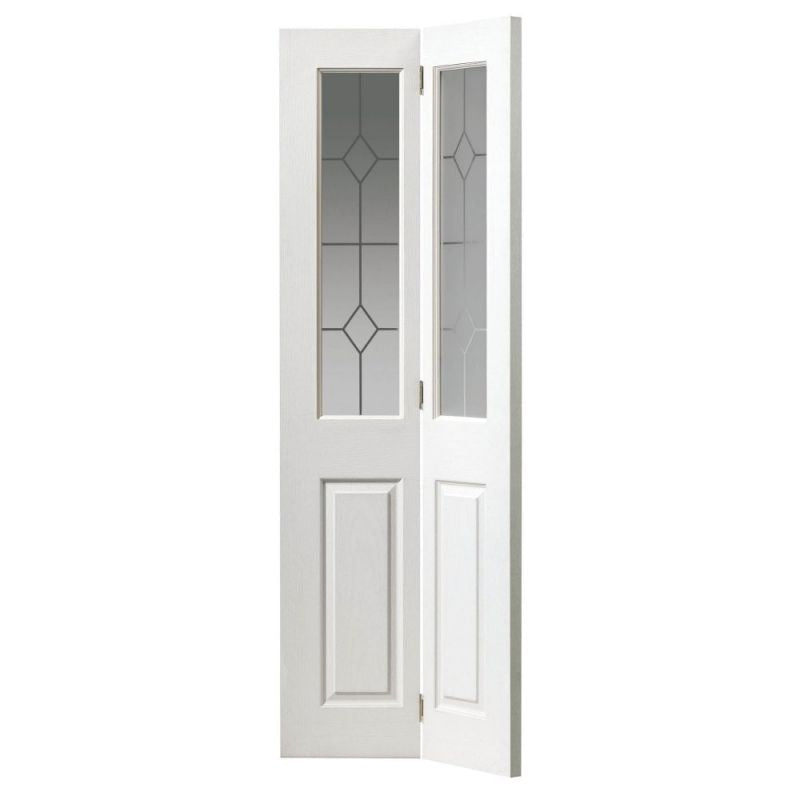 Liberty Internal White Primed Canterbury Glazed Bi-Fold Door