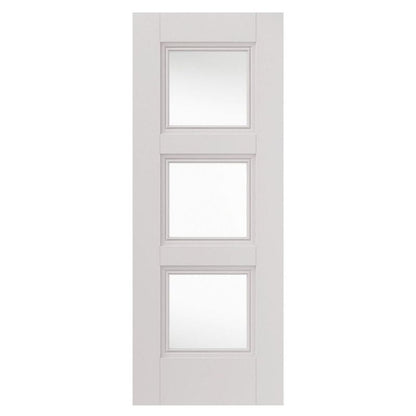 Liberty Internal White Primed Catton Clear Glazed Door Decorative Flush Mouldings