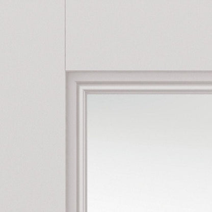 Liberty Internal White Primed Catton Clear Glazed Door Decorative Flush Mouldings