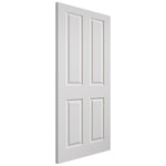 Liberty Internal White Primed 4 Panel Canterbury Grained Fire Door