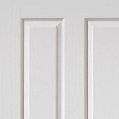 Liberty Internal White Primed 4 Panel Canterbury Grained Door