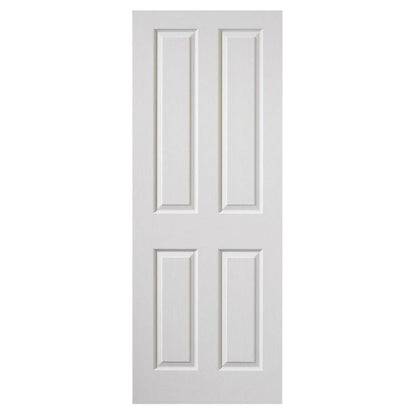 Liberty Internal White Primed 4 Panel Canterbury Grained Door
