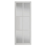 Liberty Internal White Civic Clear Glazed Door Pre-Finished