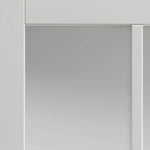 Liberty Internal White Civic Clear Glazed Door Pre-Finished