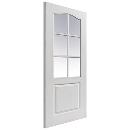 Liberty Internal White Primed Classique 6 Light Glazed Door