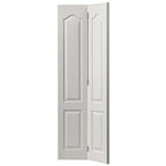 Liberty Internal White Primed Classique 2 Panel Arch Top Bi-Fold Door