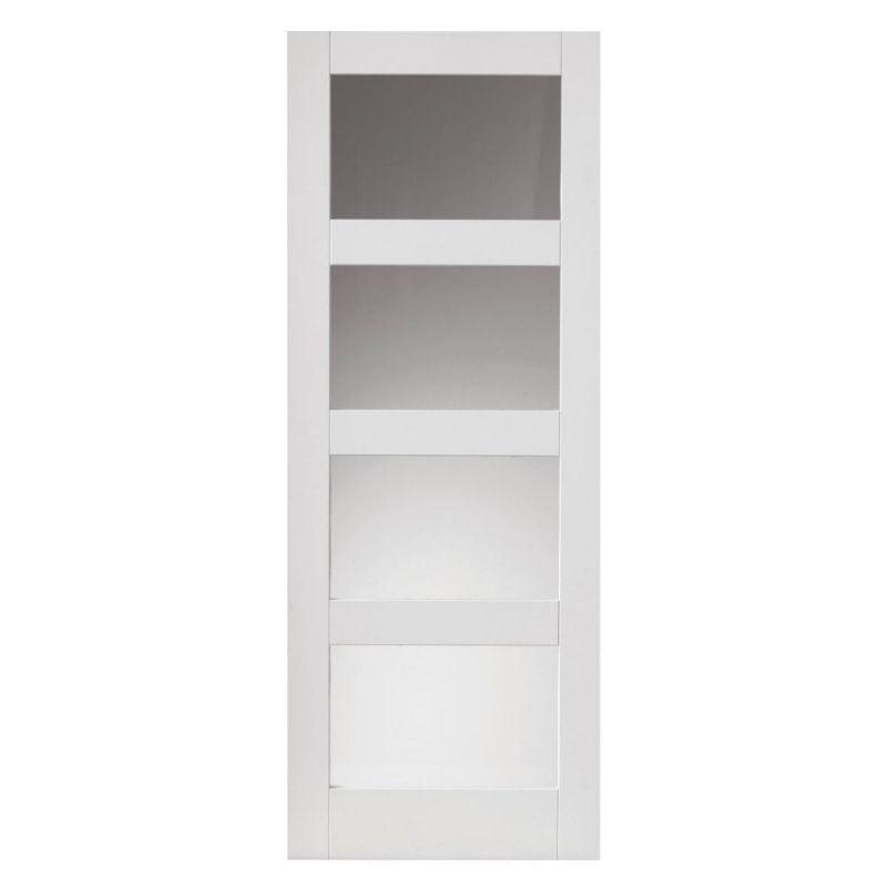 Liberty Internal White Primed Cayman Clear Glazed Door