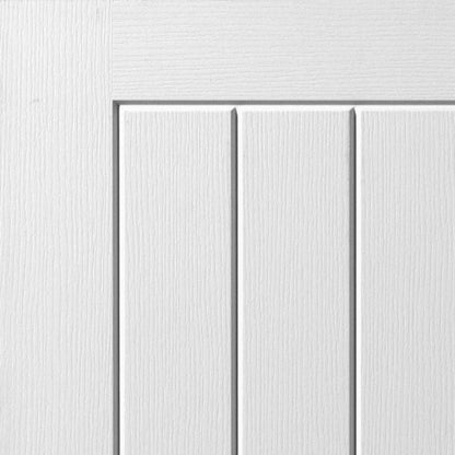 Liberty Internal White Primed Cottage 5 Panel Door
