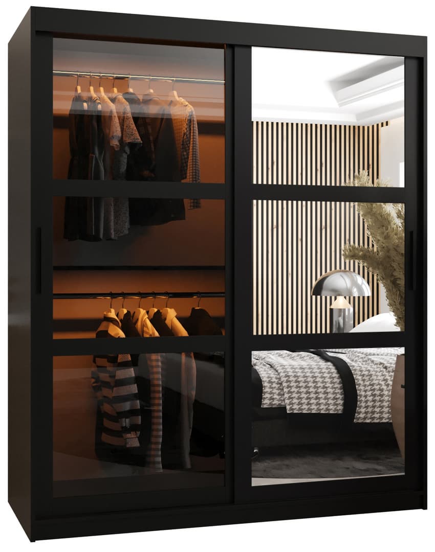 Liberty Parma II Sliding Door Wardrobe 150cm